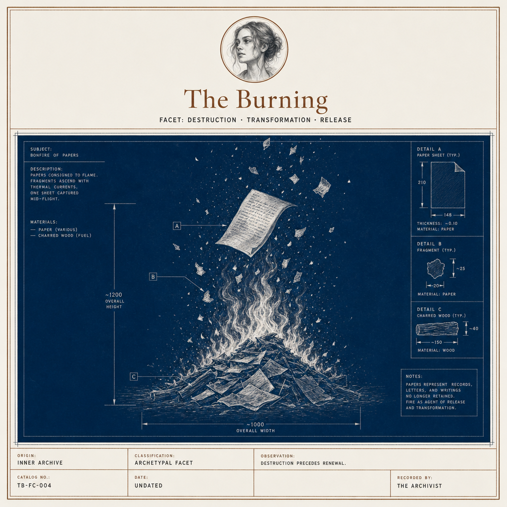 The Burning card