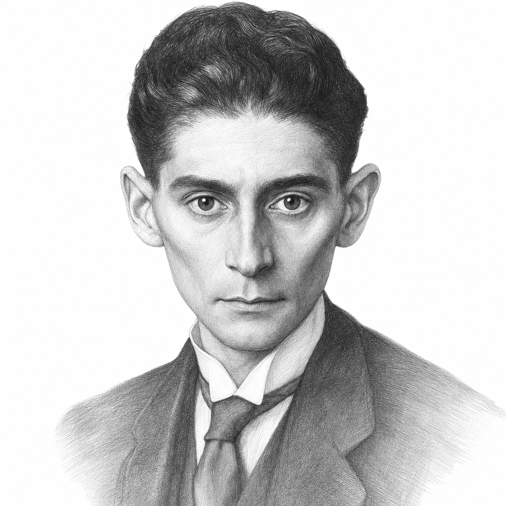 Portrait of Franz Kafka