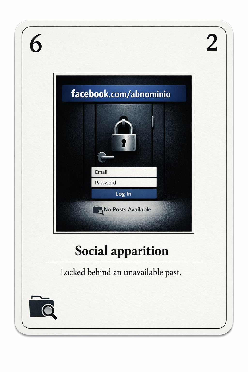Social apparition card