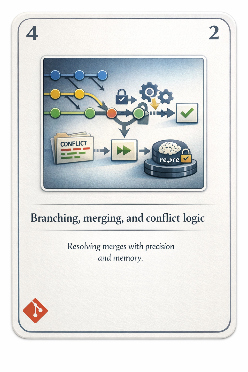 Merge logic card