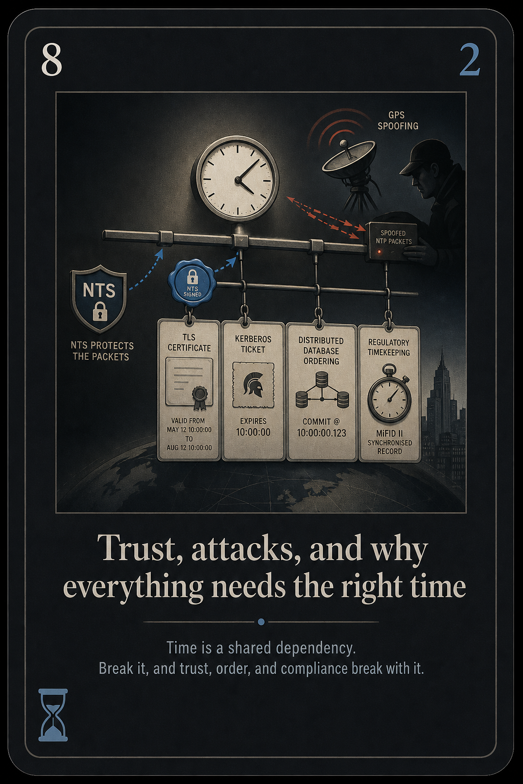 Time security NTS attacks card